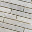 11.6" X 12" Linear Marble Mosaic Tile-60739592
