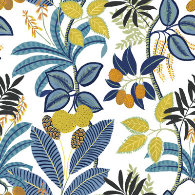 Prathersville Peel & Stick Floral Roll