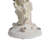 Pillar Candle Holder, Oyster Design 14 Inch Tall Coastal White Polyresin