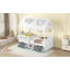 Structure de lit simple en bois-1984188345