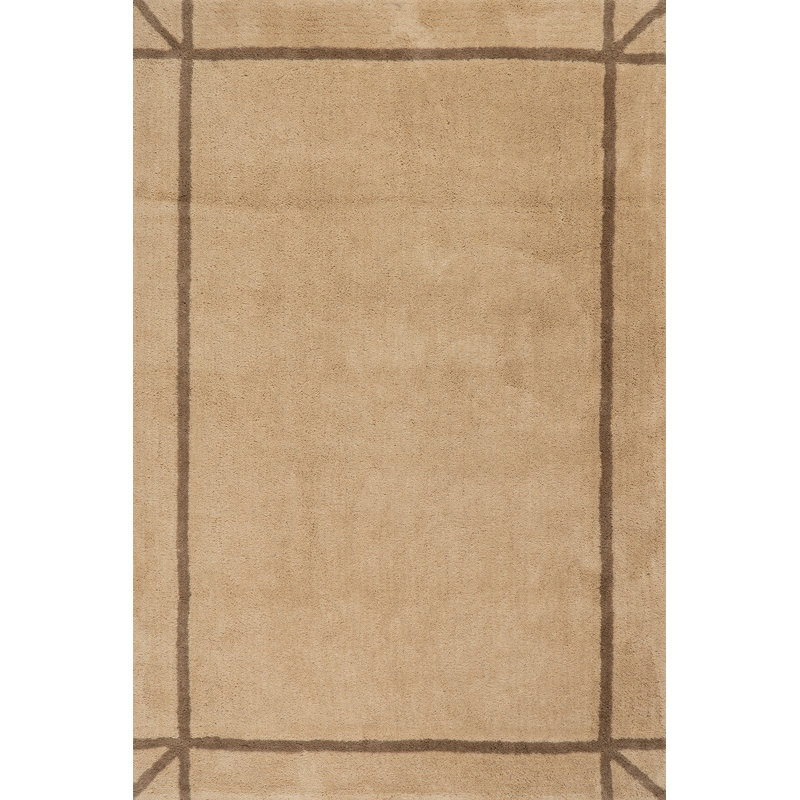 Sivra Bordered Rug, Rectangle 6' x 9'