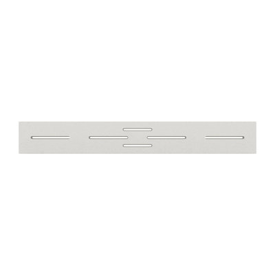Trimslate Elite 29-in Rectangular Drain Cover for Trimslate Elite Shower Bases with Center Drains, White, SMFZSECVRC-31