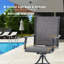 Chaise de patio pivotante Hesson-351968580