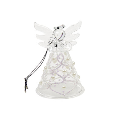 Mcdaniel 8cm Glass Hanging Figurine Ornament