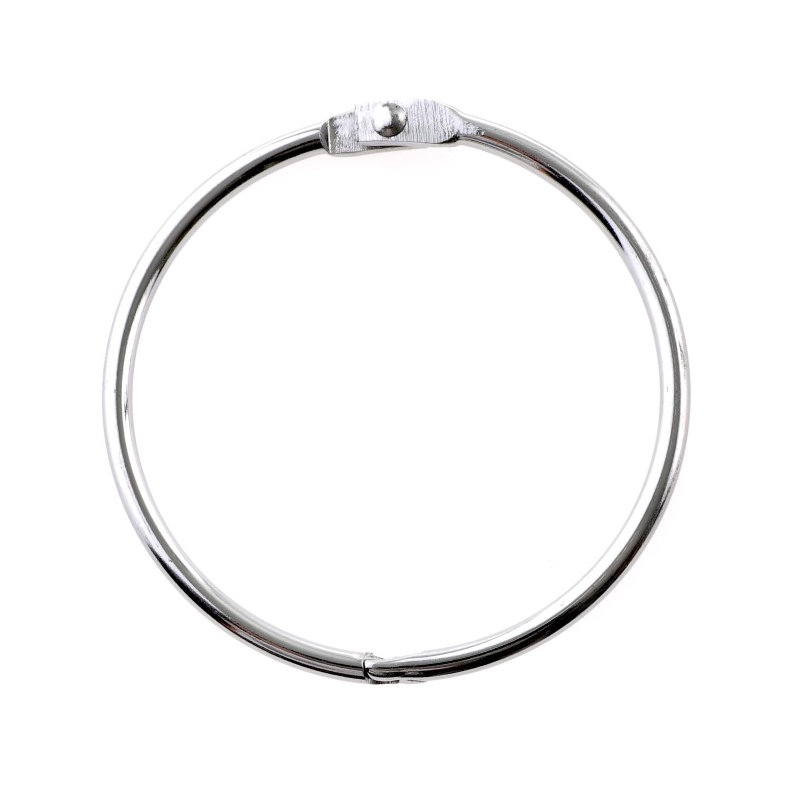 Crochets de rideau de douche, Chrome