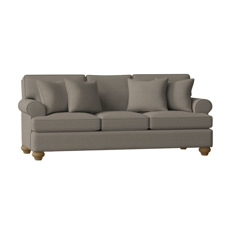 Artisan Landing Upholstered 86'' Sofa, Sunweather, Gray Sugar Performance; 0863-84
