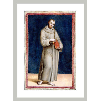 Saint François d'Assise par Raphaël - Impression sur toile