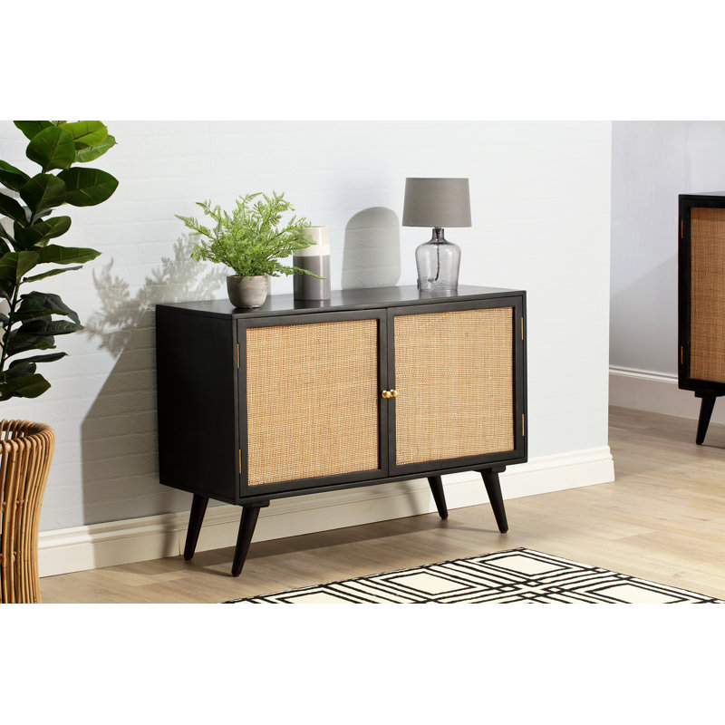 Watheroo Solid Wood 2 - Door Standard Accent Cabinet