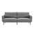 100 % polyester gris est en rupture de stock