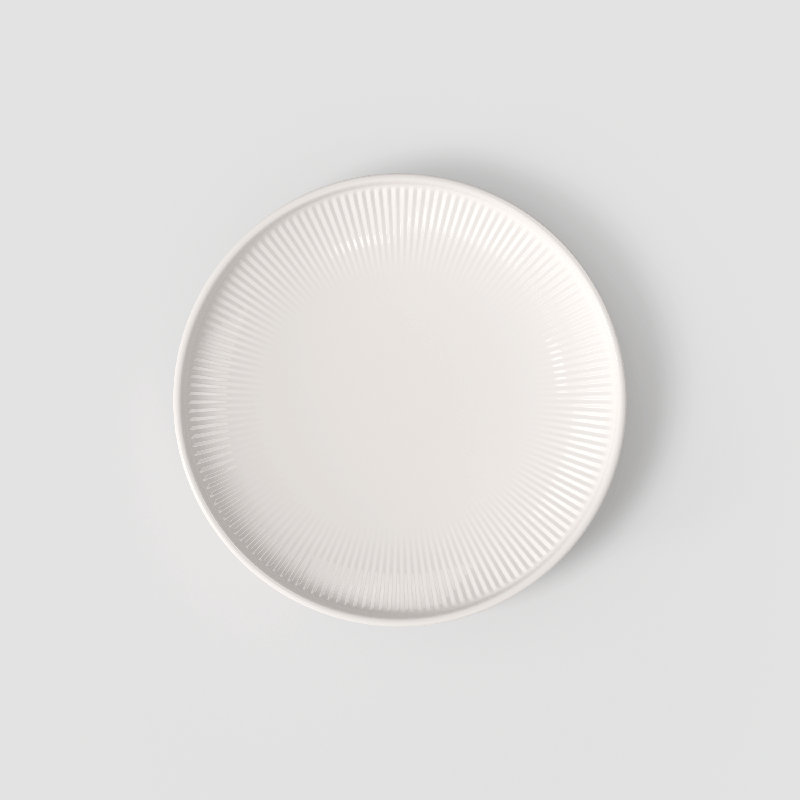 Villeroy & Boch - Afina Bread Plate Made of Premium Porcelain, Small Plate, Made in Germany, Dishwasher and Microwave Safe, 6.75 in, Stackable, White