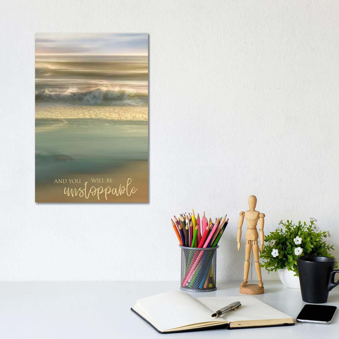 You Will Be Unstoppable by Mike Calascibetta - Print on Canvas
