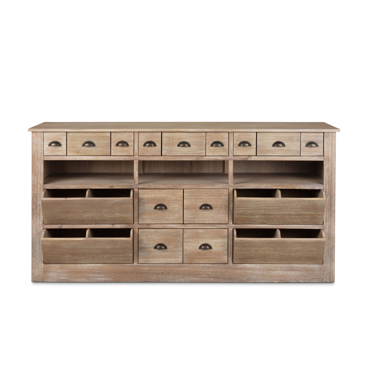 Park Hill Collection Vine Hill Counter, Driftwood | Perigold