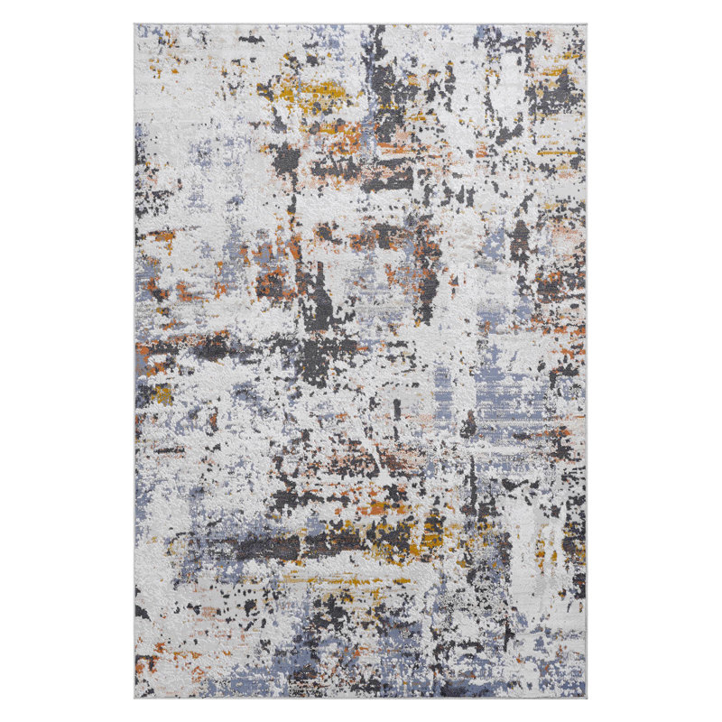Tapis, collection 5X7, non délestée, salon, chambre, salle à manger, bureau à domicile, élégante et résistante aux taches