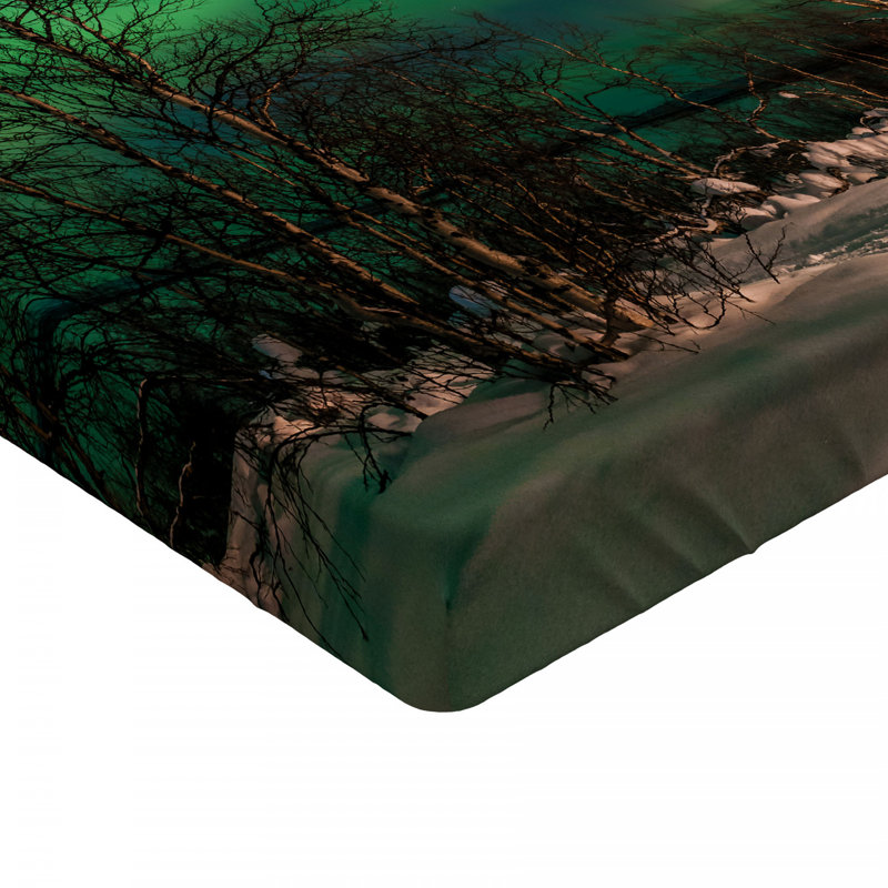 Microfiber Patterned Fitted Sheet, Twin XL Fitted Sheet