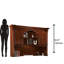 52" H x 74.5" W Desk Hutch