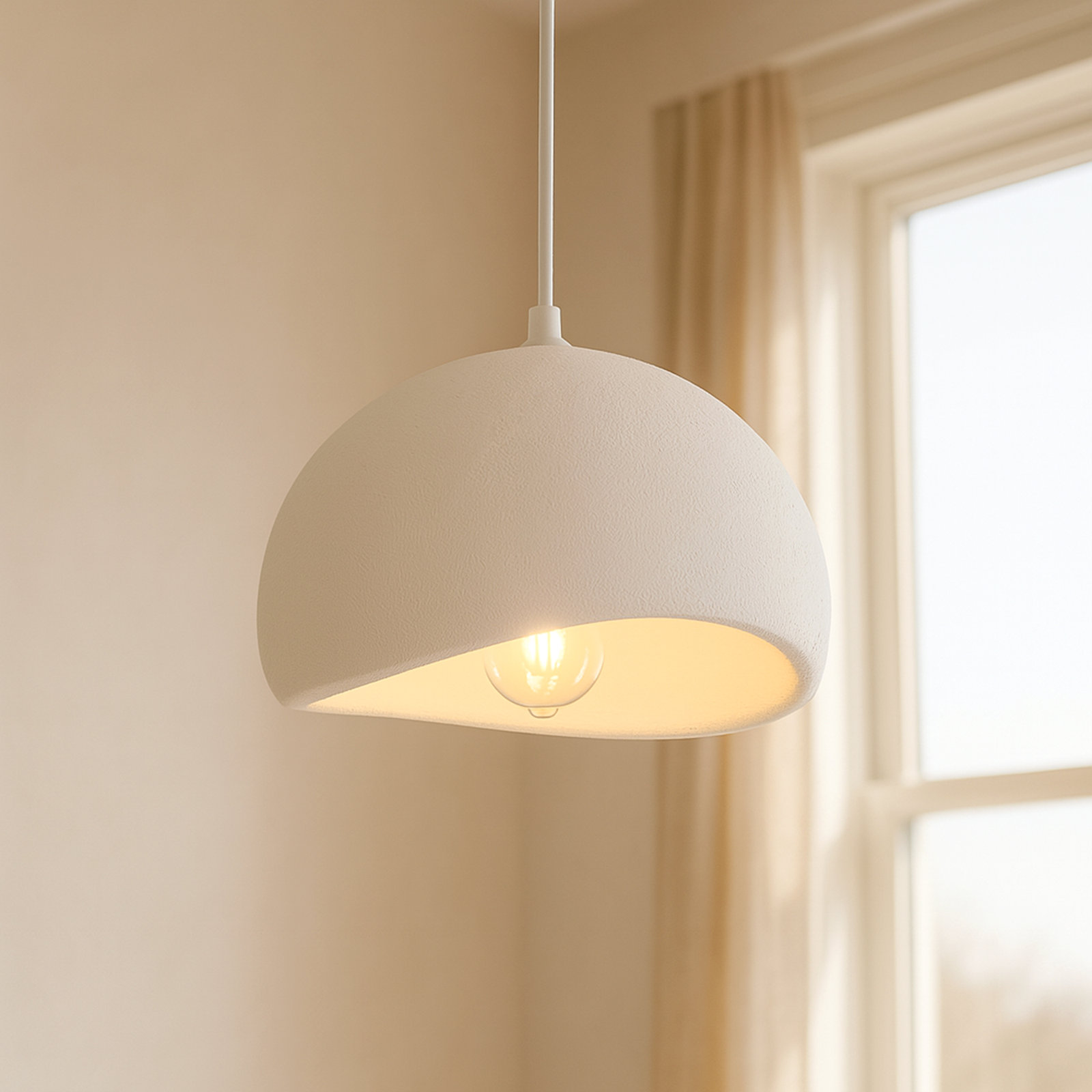 Jimyah Single Light Pendant, 55" H x 11.8" W x 9.45" D
