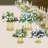 Gold Metal Flower Stands