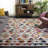 Breanna Shag Performance Geometric Rug-19902622