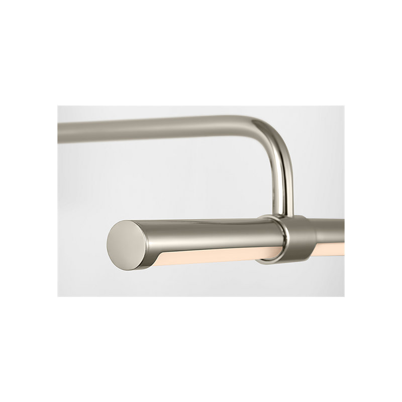 Thomas O'Brien Dimmable LED Wall Mount Picture Light, Polished Nickel