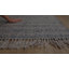 Tapis gris rayé touffeté à la main Shippy-767062560