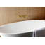 Robinet de baignoire romaine à 3 poignées et 3 poignées à fixation murale Kingston Brass Hallerbos-98054912