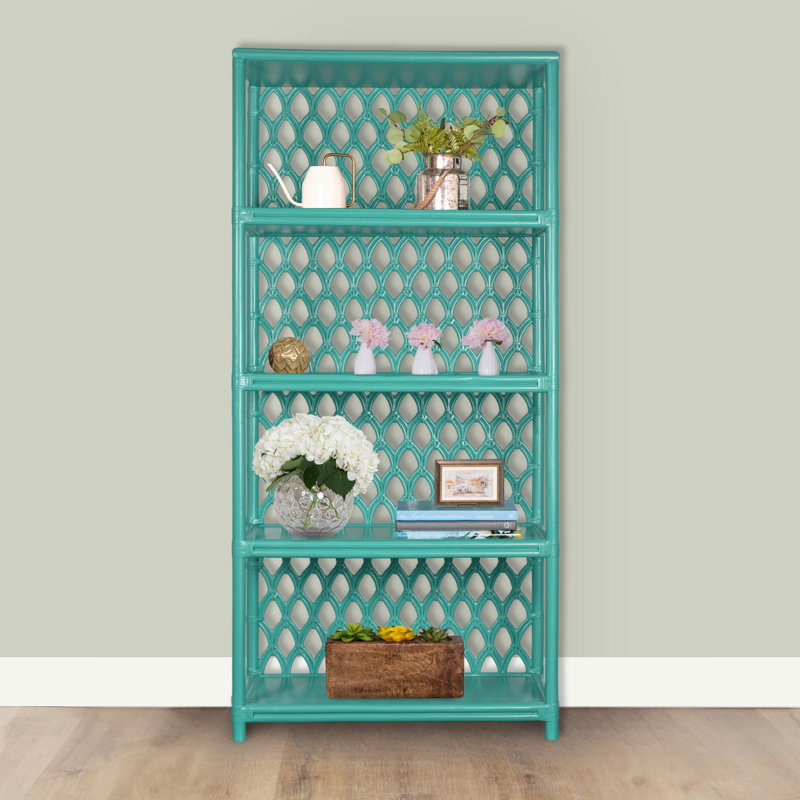 Casablanca Bookcase, Turquoise