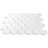 Thassos 2" x 2" Marble Honeycomb Mosaic Wall & Floor Tile-36949846