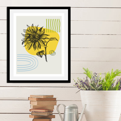 Sunflower - Single Picture Frame Print