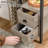 Artimon 24'' Tall 2 - Drawer End Table Set with Storage and Charging Station-352992860