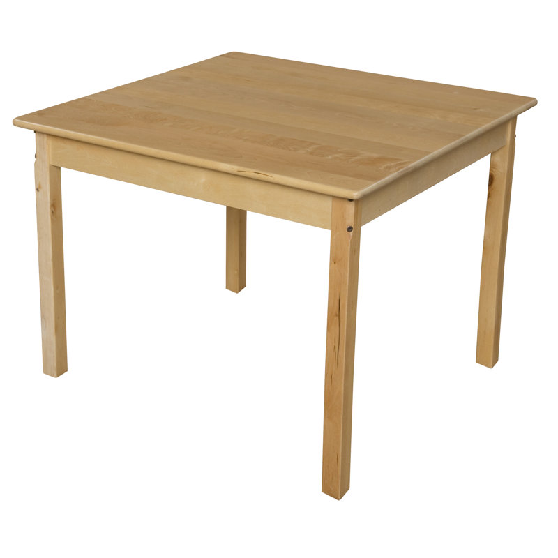 Square Activity Table, No, 27" H x 24" L x 24" W