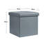 Naiome 38cm Wide Faux Leather Tufted Square Solid Colour Ottoman with Storage-1680676864