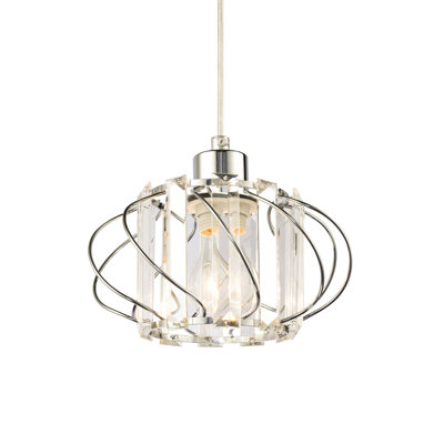 19cm H Metal Novelty Pendant Shade ( No Direct Attachment Method )