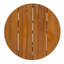 Table d'appoint ronde en acacia