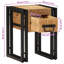 Solid Wood End Table