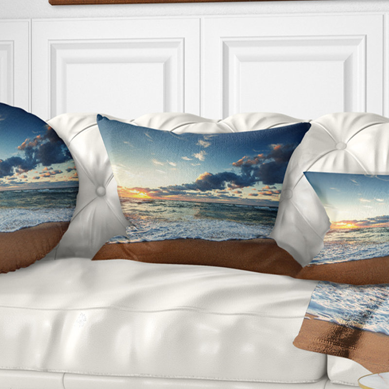 Coussin réversible, Carré 18 po, Coussin décoratif