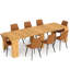 Ensemble table et chaises de cuisine, console extensible-134369127-134369125