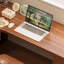 Bureau en fer massif en forme de L brun noyer + noir-1567927450-1567927440