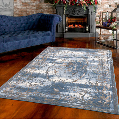 Tapis décoratif abstrait Tarpley