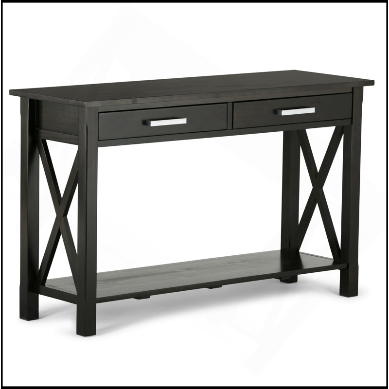 Kitchener - Console Sofa Table - Hickory Brown