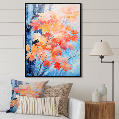 «Maples Whisper» sur impression sur toile