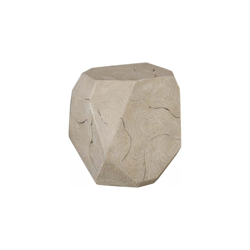 Table d'appoint Prism, finition avoine