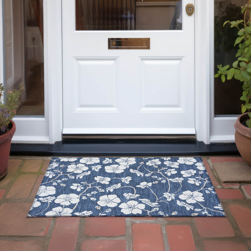  Machine Washable Indoor/Outdoor Chayden ACN1032 Rug, Rectangle 1'8" x 2'6"