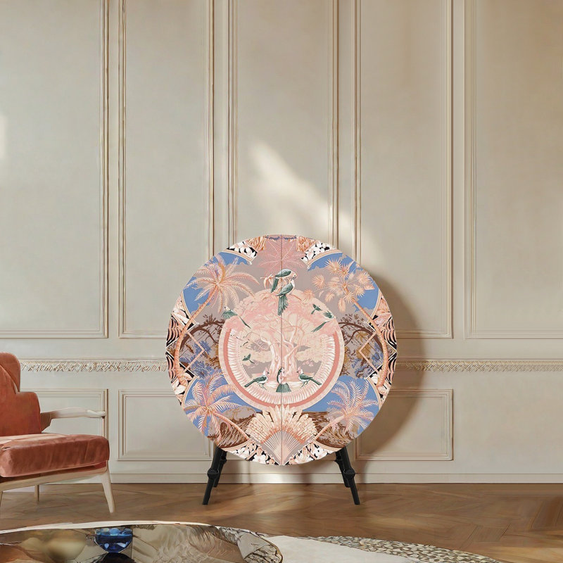 Decorative cabinet for household storage