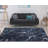 Lyanne Washable Non-Slip Marble Black Area Rug-1195953856
