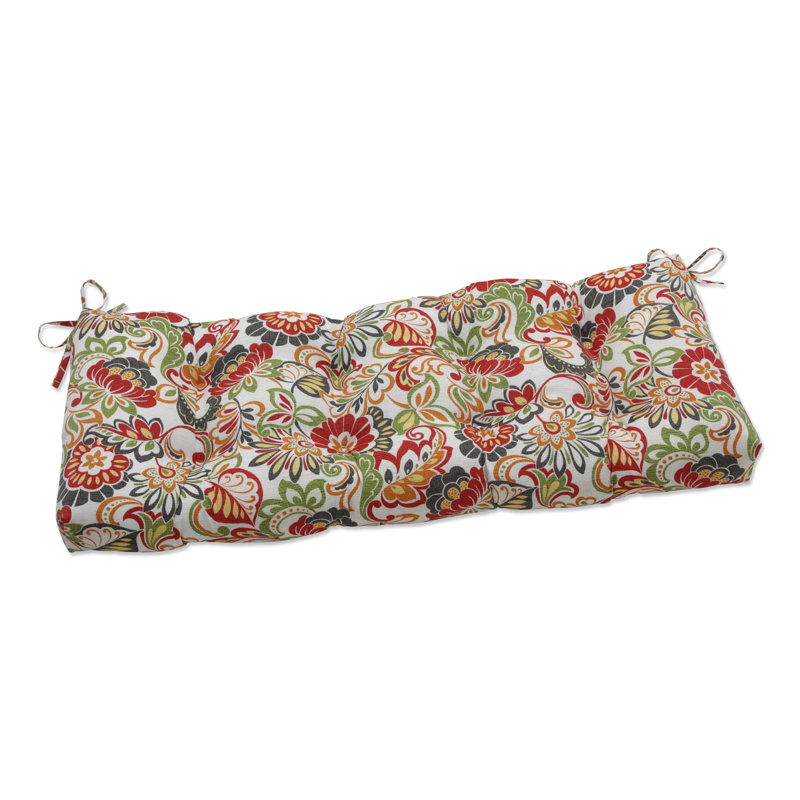 Coussin de siège intérieur / extérieur Machado, L 48 po, Orange