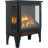 17 Inch Freestanding Electric Fireplace Stove Heater With 3D Flame Effect-541165944