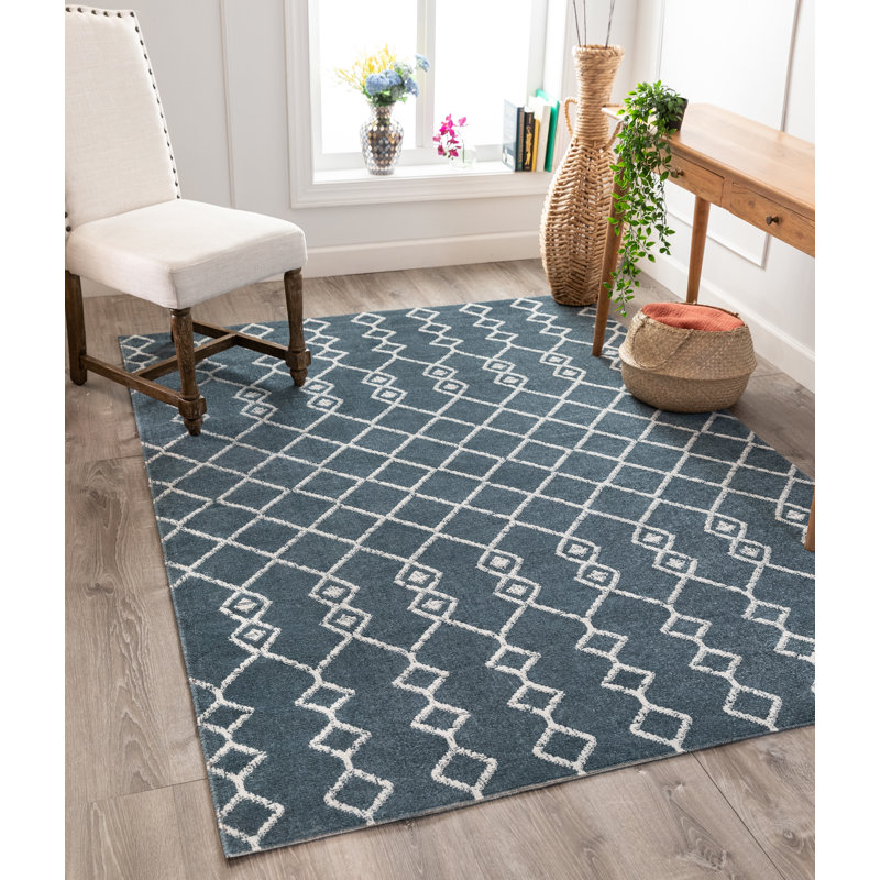 Cedar Moroccan Synthetic Area Rug, Rectangle 120 x 160cm