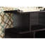 Accent Table With 6 Shelf Areas, Modern For Living And Bedroom Nightstand Open Spaces - Tone Finish