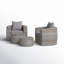 Benning 2 - Person Patio Conversation Sets with Cushions
