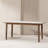 4 - Person White Rectangular Solid Wood Sintered Stone Tabletop Dining Table Set-110584239